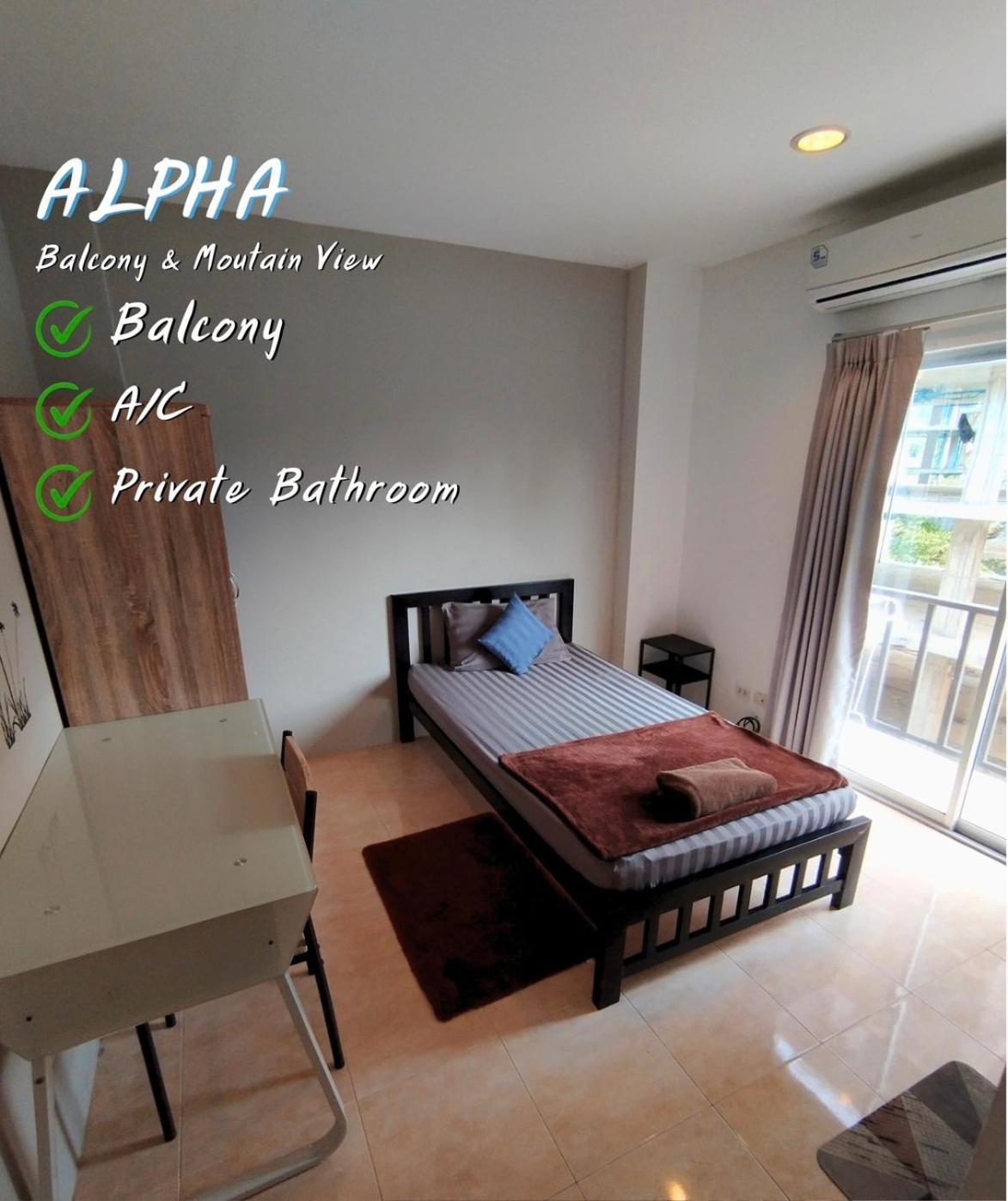 Alpha Hostel Cafe&Bar Ban Khlong Yai Exterior foto